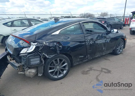 2019 Honda Civic Ex из США, поврежденный, VIN 2HGFC3B35KH351657